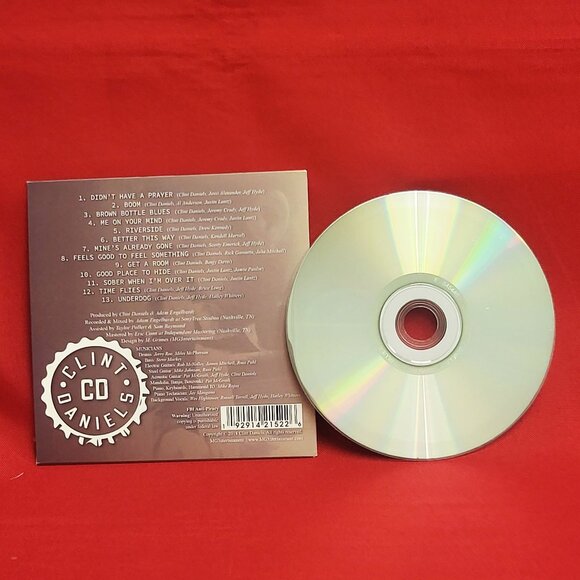 Clint Daniels Brown Bottle Blues CD 2018 Signed - Picture 8 of 8